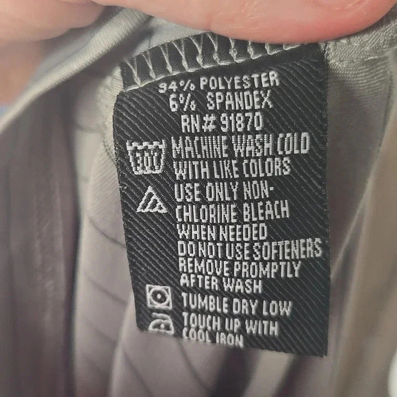 Bolle Men's Gray Striped Polo Shirt - Picture 6 of 7